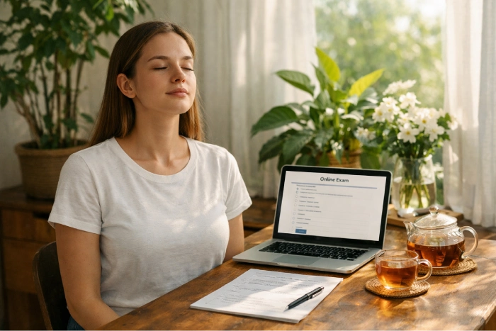 How to Reduce Online Exam Anxiety Naturally